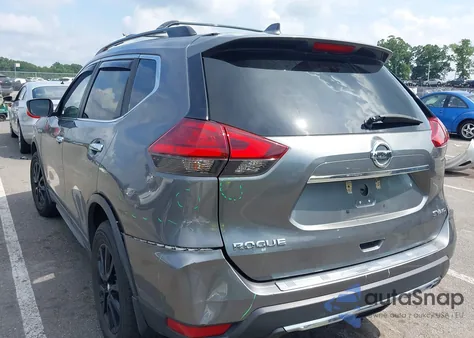 2017 Nissan Rogue Sv from USA, damaged, VIN 5N1AT2MV7HC820207